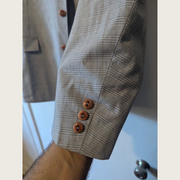 SIMON JAMES CATHCART - Grey tailored jacket - Sz 40 - Picture 3 of 8